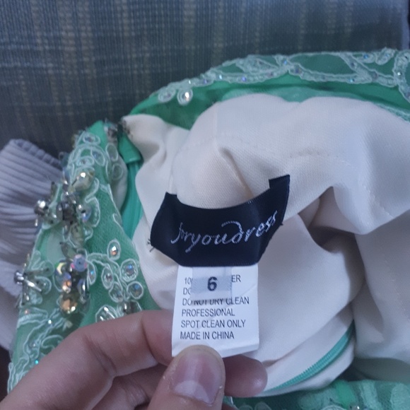 Foryoudress Mermaid Prom Dress - Picture 6 of 8